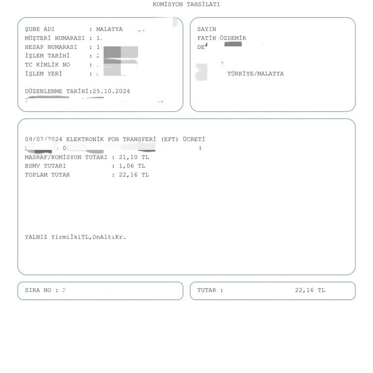 Hesap Ücretleri Ve Kapatma Sorunları