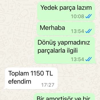 Yedek Parça Ücreti: Küçük Parçalar İçin Fahiş Fiyat Talebi