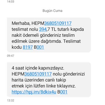 Yanlış Beden Ve Yetersiz Müşteri Hizmeti