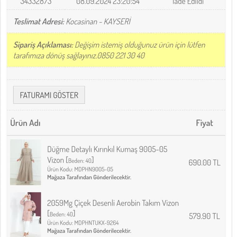 Alışverişte İade ve İletişim Problemleri