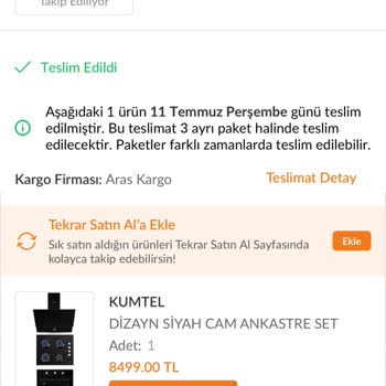 Gürültülü Davlumbaz Ve Yamuk Fırın Kapağı Sorunu