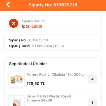 Kampanyalı Ürün Sipariş İptali Ve Stok Yanıltmacası