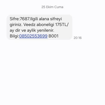 Onaysız Veedz Aboneliği Ve İptal Sorunu