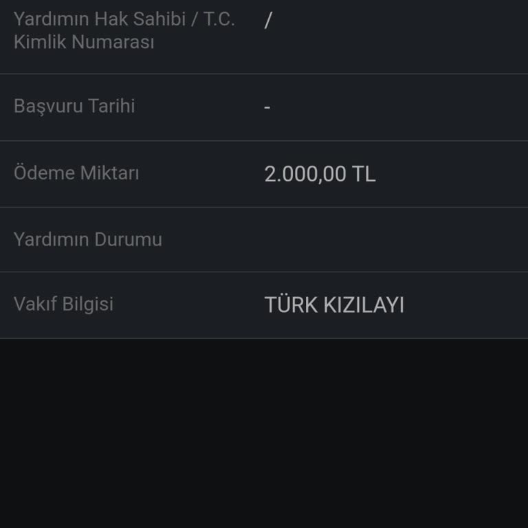 Türk Kızılay Yardımının Çekim Tarihi Belirsizliği