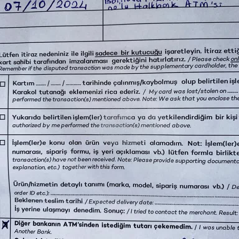ATM Paramı Yuttu, Akbank Harekete Geçmiyor!