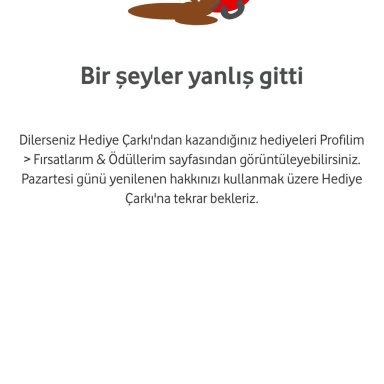 Vodafone Yanımda Uygulamasında Çark Çevirme Hatası Ve Çözüm Beklentisi!