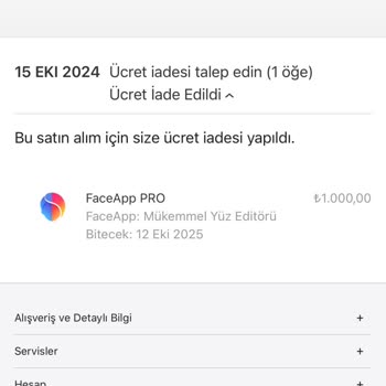 Yanlışlıkla Alınan Abonelik İadesi Sorunu