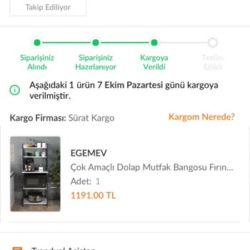 Ürün Teslimatında Yaşanan Sorun Ve Mağduriyet