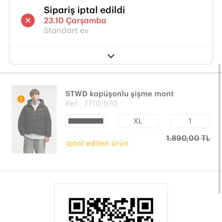 Stokta Var Denilen Ürün İptal Edildi Ve Para İadesi Bekleniyor