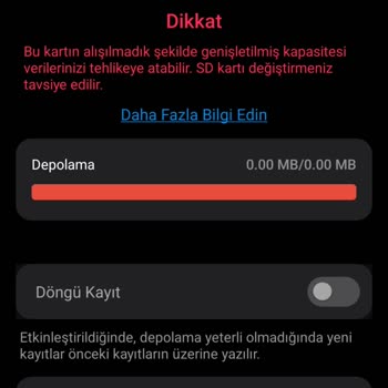 TP Link Tapo W510 Ve Xiaomi SD Kart Uyumsuzluğu