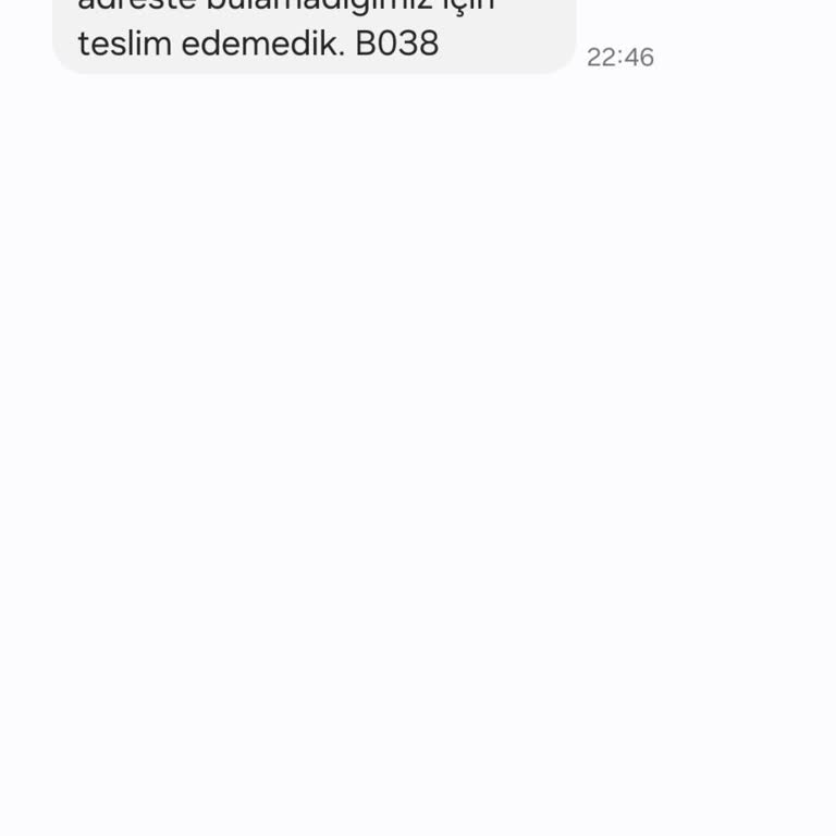 Gece Geç Saatte Teslim Edilen Kargo Ve İletişim Eksikliği