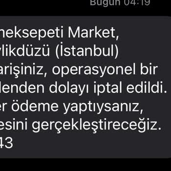 Yemeksepeti'nde Sürekli Yaşanan İptal Sorunları