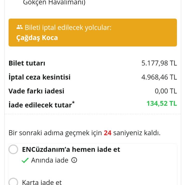 Uçuş İptalinde Yetersiz Geri Dönüş Ve Tazminat