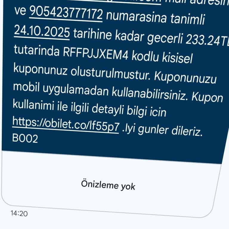 Mağduriyet: Bilet İadesi Talebi