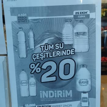 İndirim Afişi Var, Kasada İndirim Yok