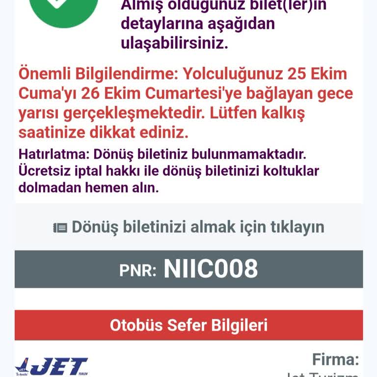Obilet İle Kabus Gibi Yolculuk Deneyimi