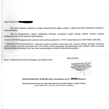 Ayakkabıda Beklenmedik Yırtılma Sorunu