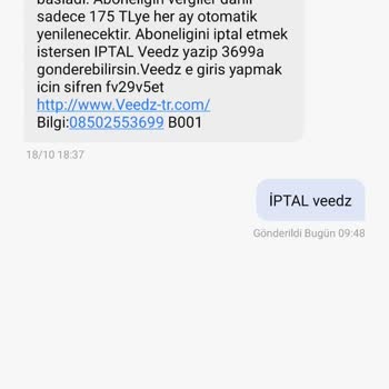 İzinsiz Başlatılan Abonelik Ve İade Talebi