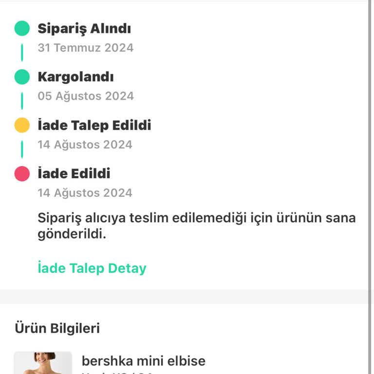 Kayıp Elbise: Dolap Ve Sürat Kargo Sorunu