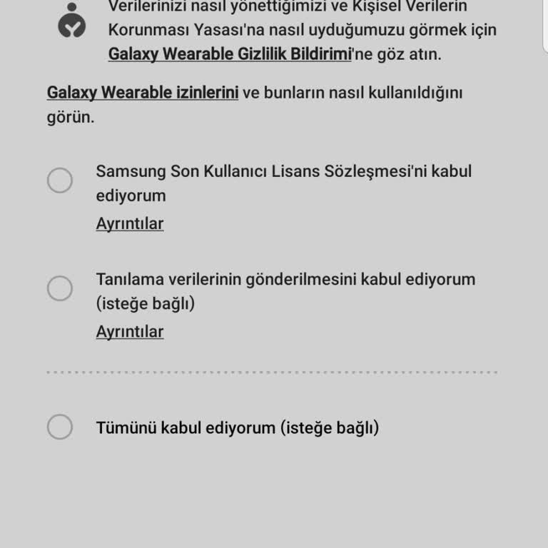 Galaxy Watch4 Bağlantı Sorunu