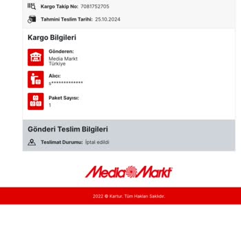 Teslimat Sorunu Ve İletişim Eksikliği