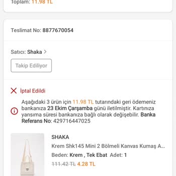 Trendyol'da Sürekli İptaller Ve Yanlış Ürün Gönderimi Sorunu