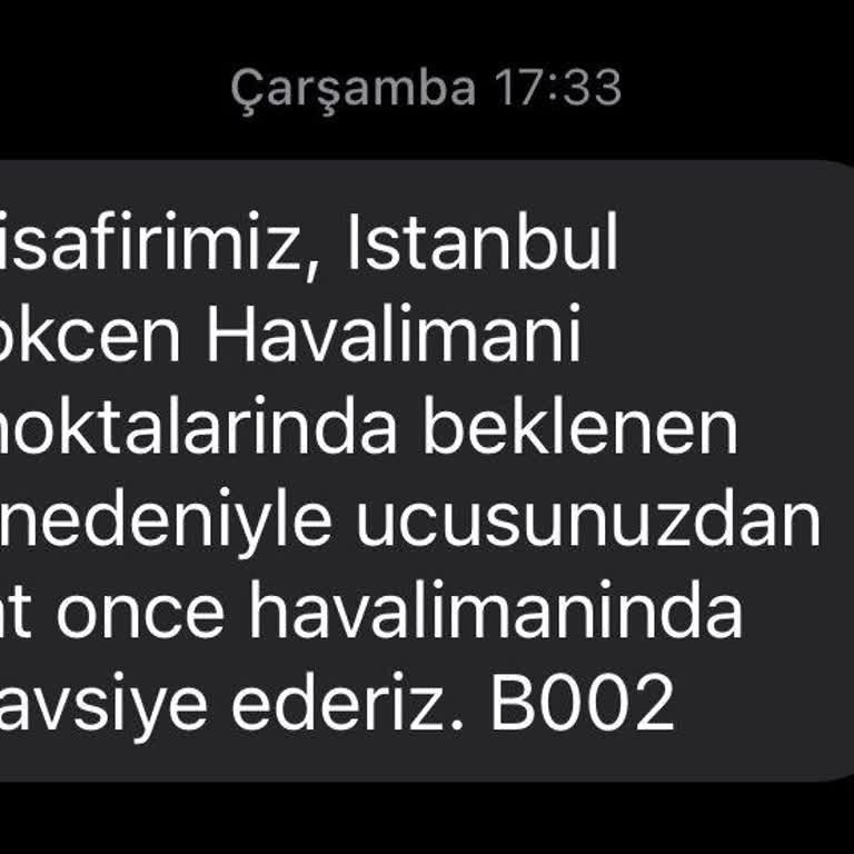 Uçuş Öncesi Bilgilendirme Ve Mağduriyet