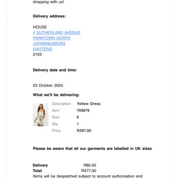 NextDirect Detained My Dress Orders and Ignored My Refund Requests