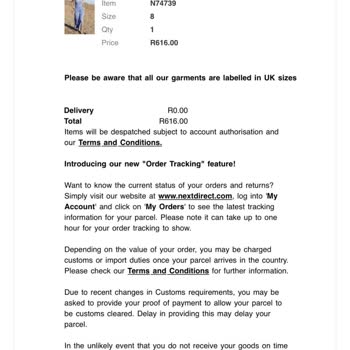 NextDirect Detained My Dress Orders and Ignored My Refund Requests