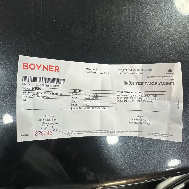 Tommy Ayakkabılarında Hızlı Deformasyon