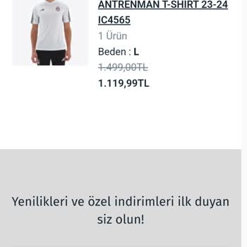 BJK Store'dan Gelen Forma Hayal Kırıklığı