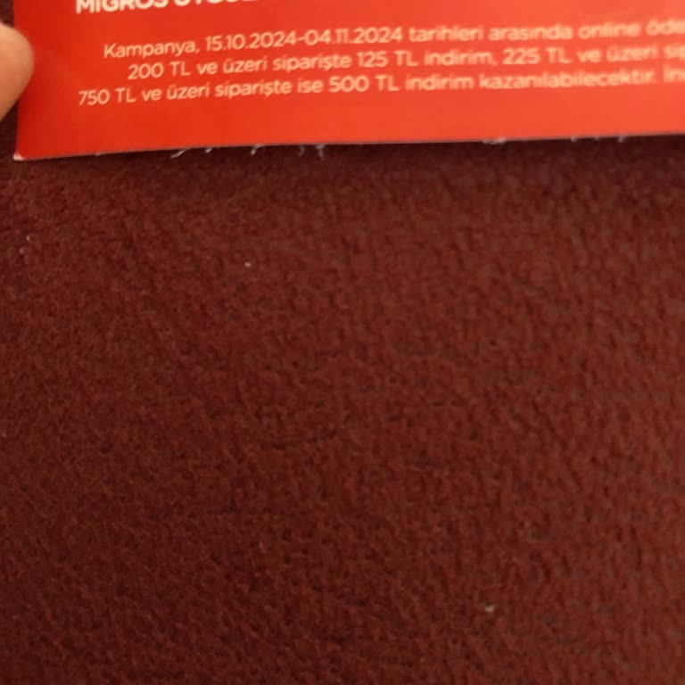 Migros Yemek'te Yanıltıcı İndirim Çeki Sorunu