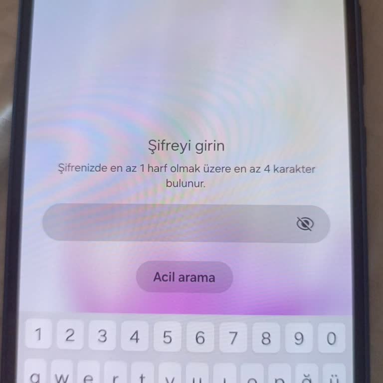 Güncelleme Sonrası Kilitlenen Telefon