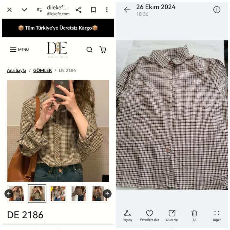 Görsel Ve Gönderilen Ürün Arasındaki Büyük Fark