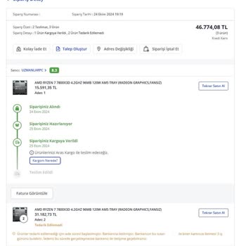 Stok Sorunu Ve Yetersiz Müşteri Hizmeti: Uzmanlar Bilgisayar İle Yaşadığım Hayal Kırıklığı