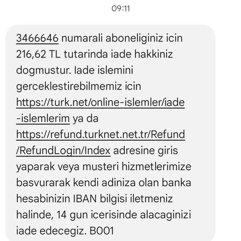 İnternet Sorunu Ve İade Sürecinde Yaşanan Zorluklar