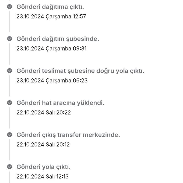 Kargo Dağıtımında Sürekli Yanıltıcı Mesajlar