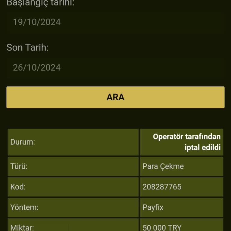GrandPashaBet Yatırım Kazancım Hesap İncelemesine Takıldı