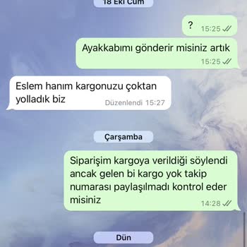 Eksik Ürün Ve İade Sorunu