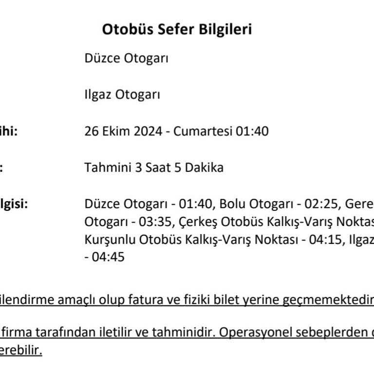 Otogara Girmeyen Otobüs Ve Saygısız Şoför