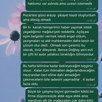 Doğtaş Mobilya İle Yaşanan Hayal Kırıklığı: İade Sürecinde Büyük Sorunlar