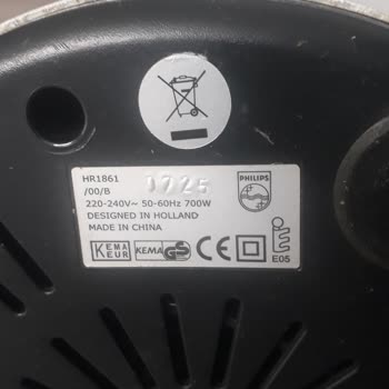 Philips Meyve Sıkacağı İçin Yedek Parça Arayışı