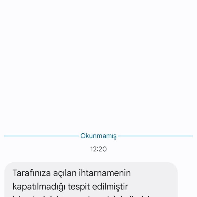 Asılsız İhtarname Şikayeti