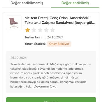 Müşteri Hizmetlerine Ulaşamıyorum, İade Süresi Doluyor