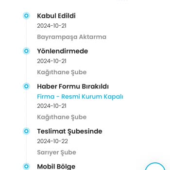 Kargoist Sarıyer Şubesi'nde Bekleyen Kargo Sorunu