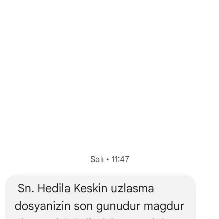 Yanıltıcı Mesajlarla Mağduriyet Tehdidi