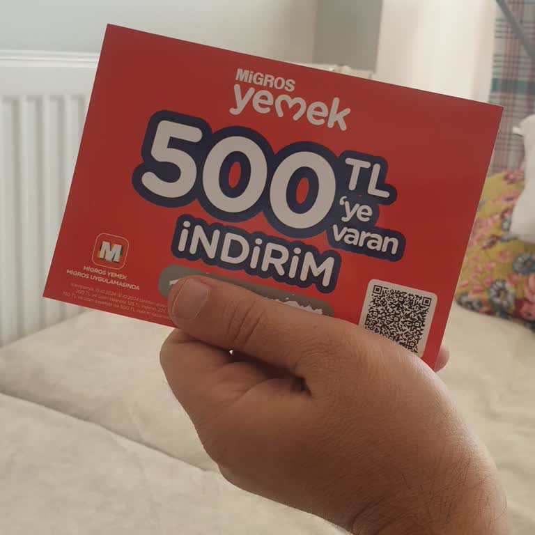 Migros Yemek İndirimi Kuponunda Yanıltıcı İndirim Miktarı