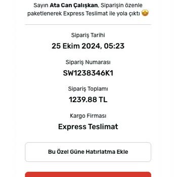 Express Teslimat Fiyaskosu Ve Kargo Şirketinin Tutumu