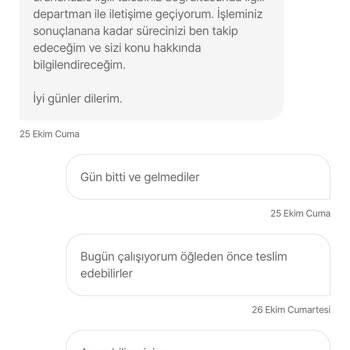 Teslimat Gecikmesi Ve Müşteri Hizmetleri Sorunu