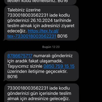 Trendyol Express Kargo İade Sürecinde Yaşanan Sorunlar